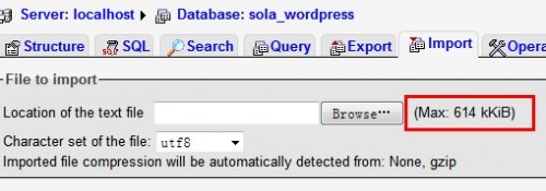 import-database
