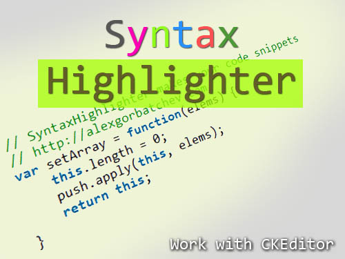 SyntaxHighlighter